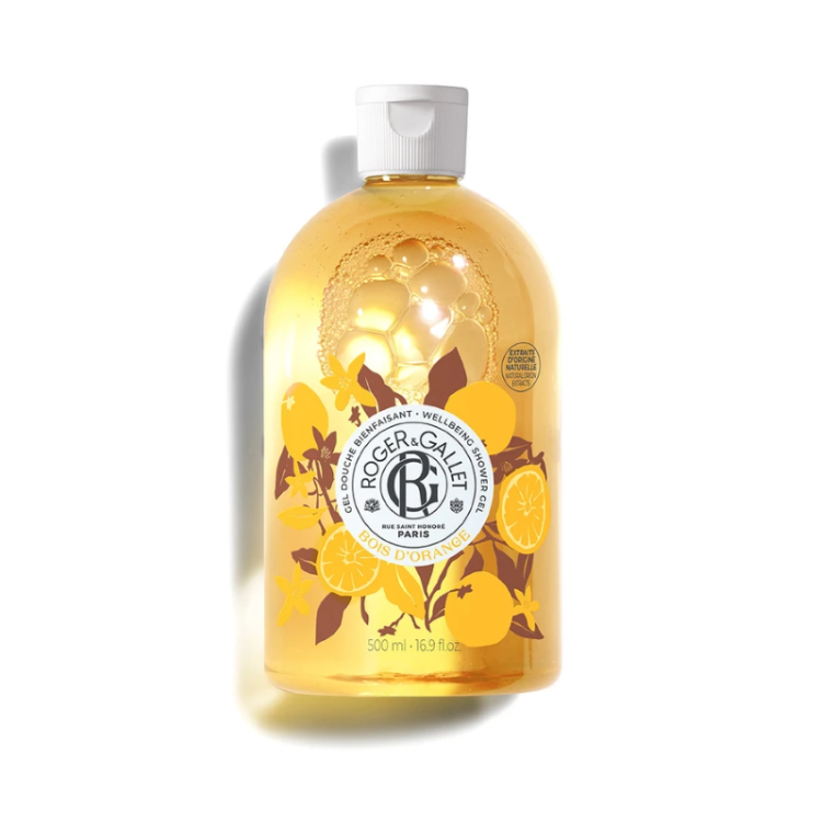 Roger & Gallet Gel Douche Bois D'orange - Gel doccia al profumo di arancio amaro - 500 ml