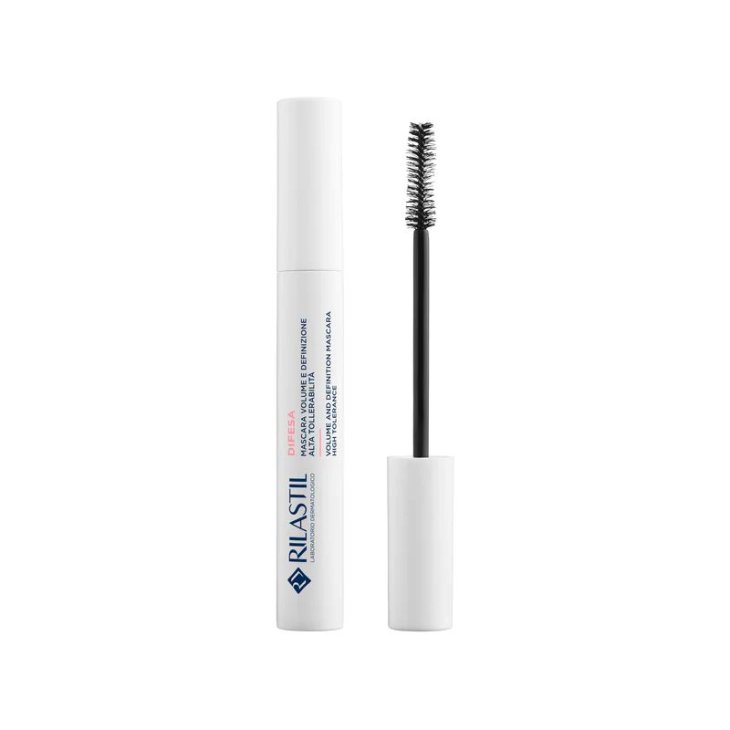 Rilastil Difesa Mascara Volume e Definizione - Mascara allungante per occhi sensibili - 10 ml