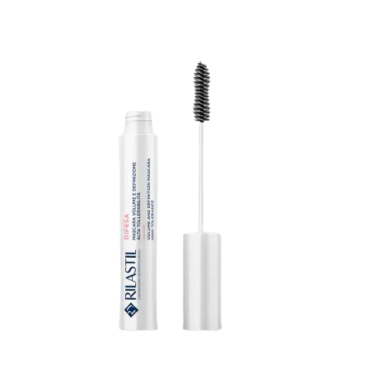 Rilastil Difesa Mascara Volume e Definizione - Mascara allungante per occhi sensibili - 10 ml