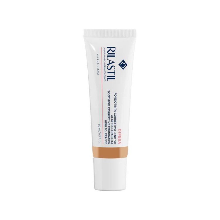 Rilastil Difesa Fondotinta Correttivo Lenitivo Tonalità 02 per Pelli Sensibili 30ml Rilastil Difesa Fondotinta Correttivo Lenitivo Tonalità 02 per Pelli Sensibili 30ml