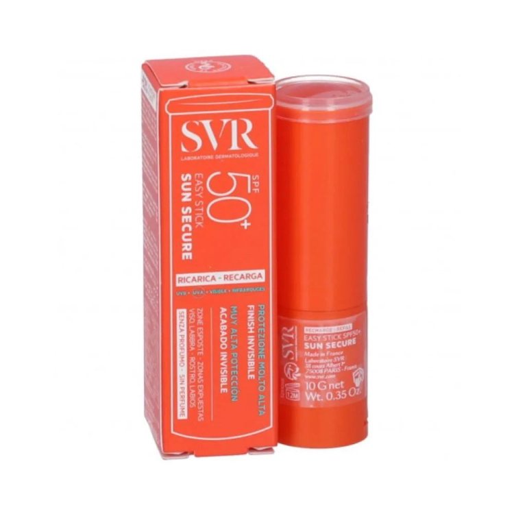 SVR Sun Secure Easy Stick SPF50+ Refill - Ricarica Stick solare per viso, labbra e zone sensibili - 10 g SVR Sun Secure Easy Stick SPF50+ Refill - Ricarica Stick solare per viso, labbra e zone sensibili - 10 g