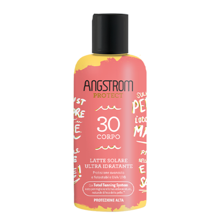 Angstrom Latte Solare Ultra Idratante SPF30 Limited Edition - Protezione solare alta adatta per il corpo - 200 ml