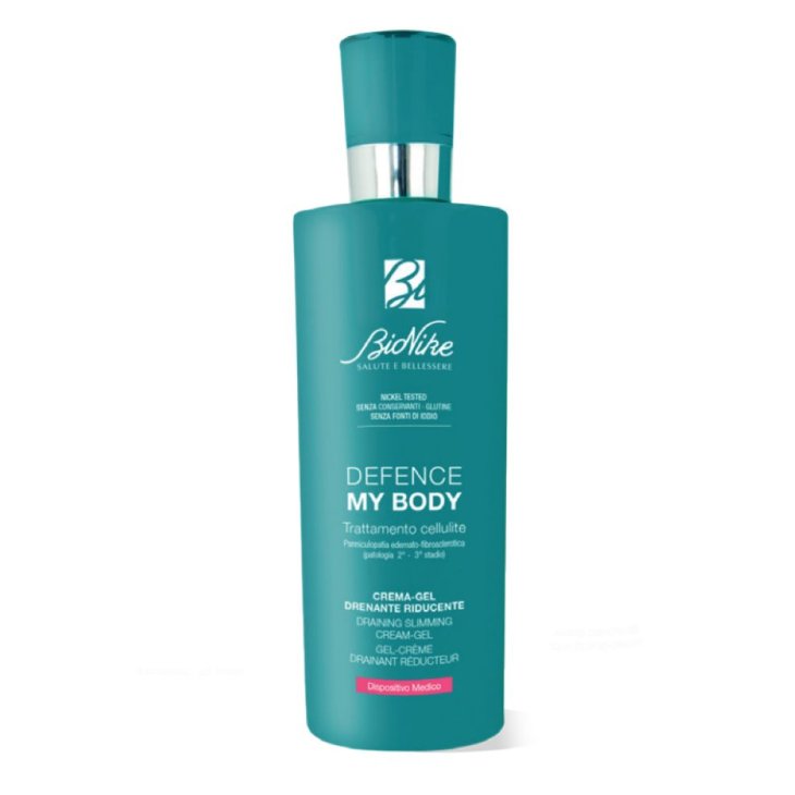 Bionike Defence My Body Crema Gel Drenante Riducente - Trattamento anti cellulite - 400 ml