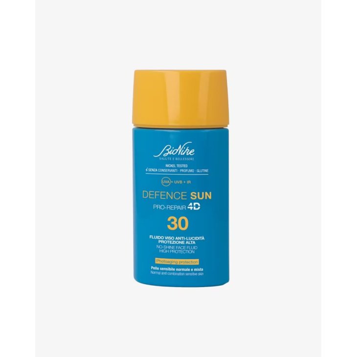 Bionike Defence Sun Fluido Viso Anti Lucidità SPF50+ - Fluido solare per pelle mista - 50 ml