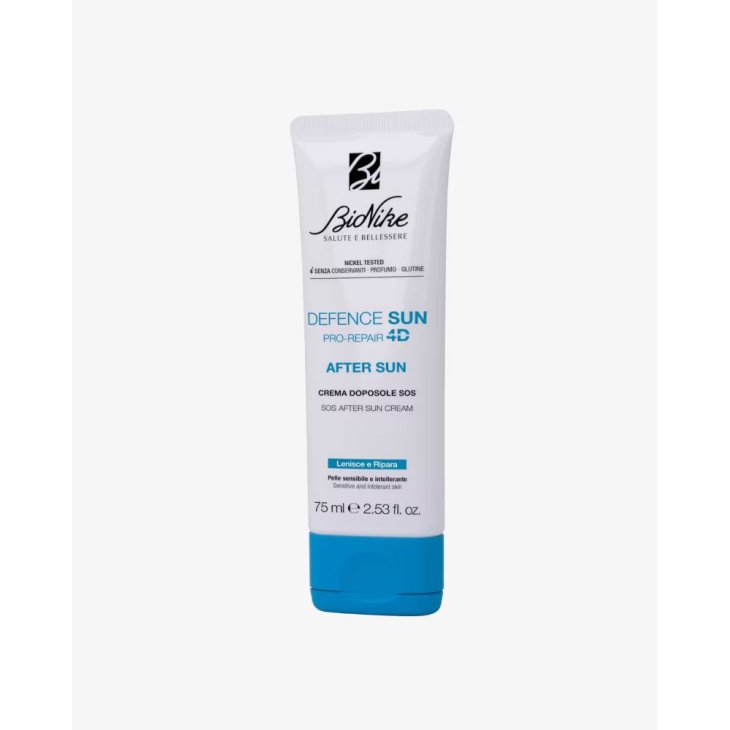 Bionike Defence Sun Crema Doposole Lenitiva - Crema riparatrice per viso e corpo - 75 ml