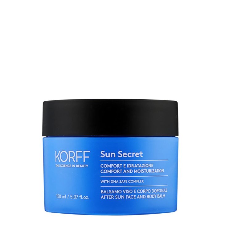 Korff Sun Secret Doposole - Balsamo doposole idratante per viso e corpo - 150 ml