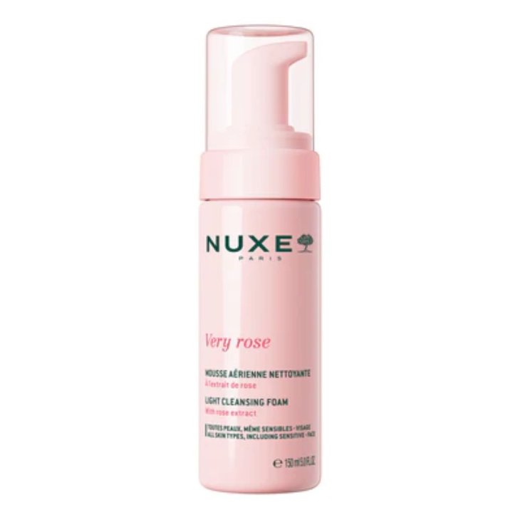 Nuxe Very Rose Light Cleansing Foam - Mousse leggera detergente - 150 ml