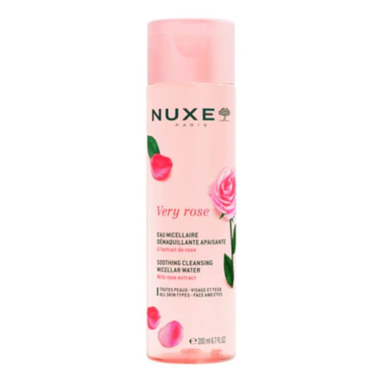 Nuxe Very Rose Micellar Water - Acqua micellare struccante lenitiva - 200 ml