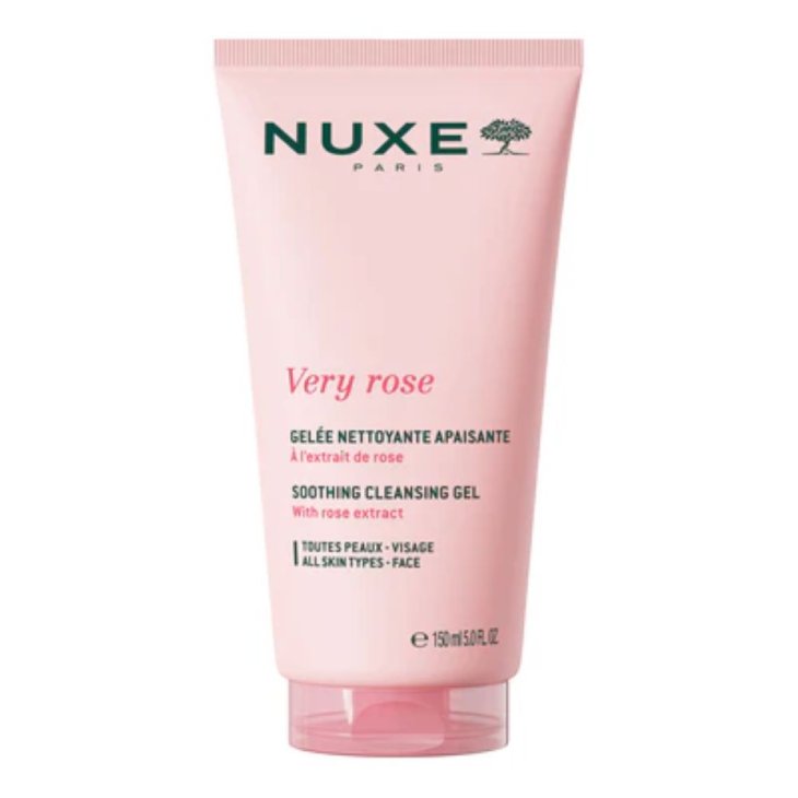 Nuxe Very Rose Soothing Cleansing Gel - Gel detergente lenitivo - 100 ml