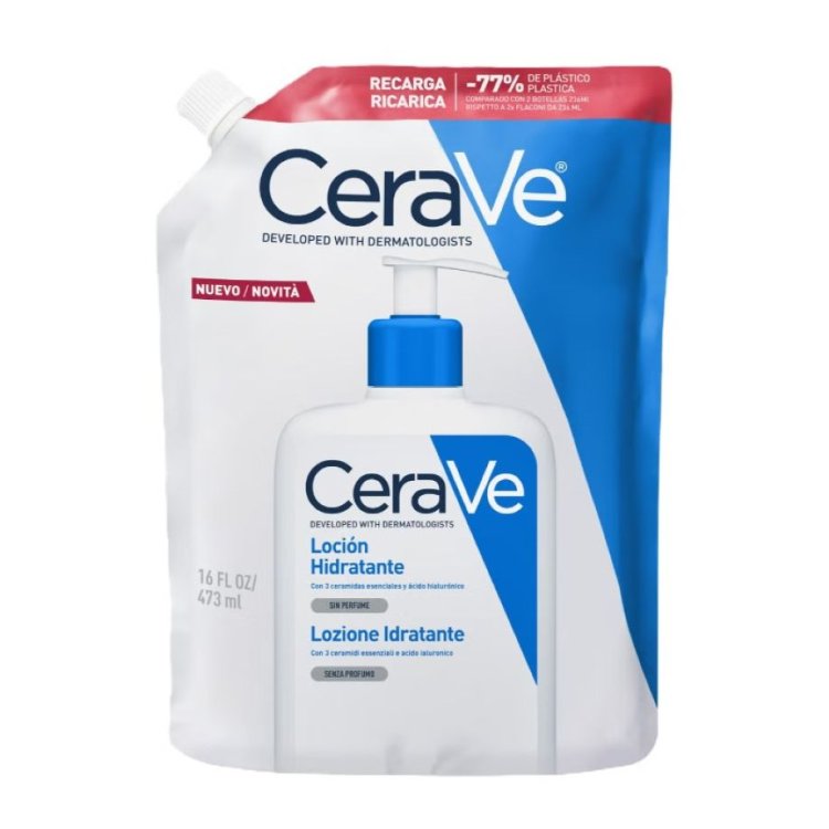 Cerave Lozione Idratante Corpo Refill 473ml Per Pelli Normali e Secche