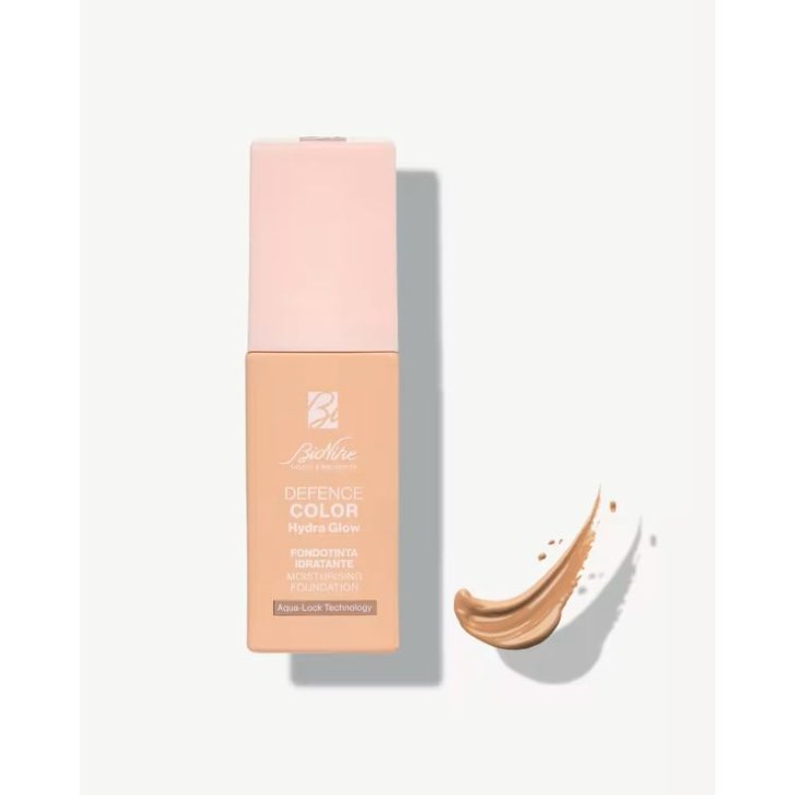 Bionike Defence Color Hydra Glow Fondotinta SPF15 04 - Fondotinta idratante effetto glow - Tonalità beige - 30 ml Bionike Defence Color Hydra Glow Fondotinta SPF15 04 - Fondotinta idratante effetto glow - Tonalità beige - 30 ml