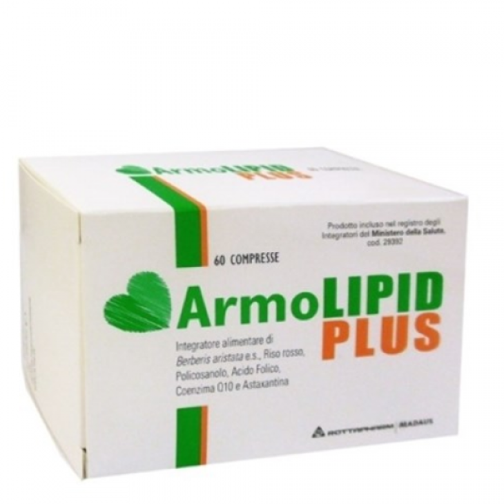 ArmoLIPID PLUS 60 Compresse - Integratore alimentare per il colesterolo alto 