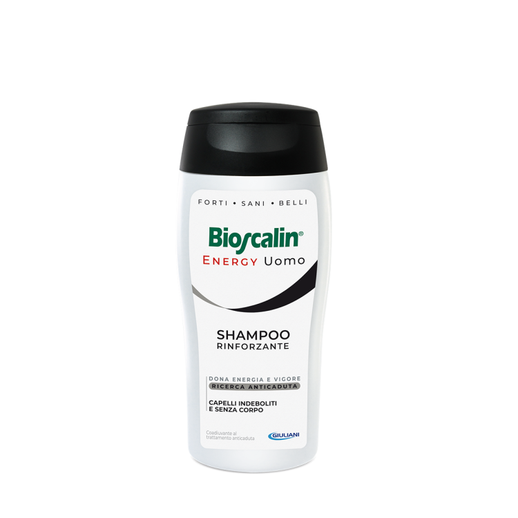 Bioscalin Energy Shampoo Rinforzante Uomo - Ideale per capelli assottigliati e diradati - 400 ml