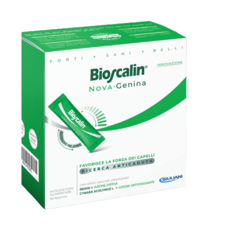 Bioscalin NovaGenina - Integratore alimentare contro la caduta dei capelli - 30 bustine - Offerta Speciale