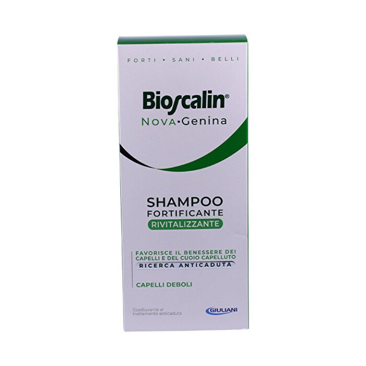 Bioscalin NovaGenina Shampoo Fortificante Rivitalizzante - Ideale per capelli deboli di uomo e donna - 200 ml - Offerta speciale