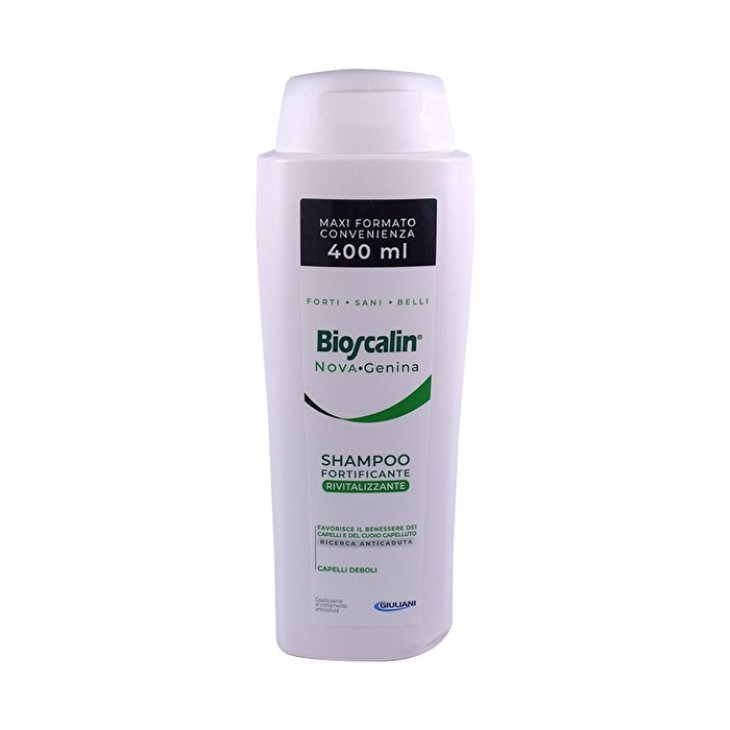 Bioscalin NovaGenina Shampoo Fortificante Rivitalizzante - Ideale per capelli deboli di uomo e donna - 400 ml