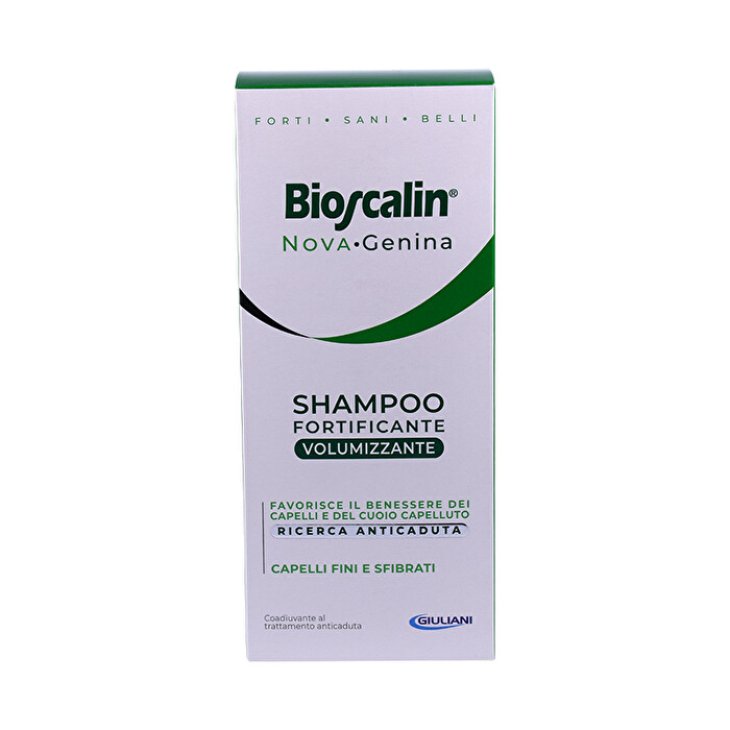 Bioscalin NovaGenina Shampoo Fortificante Volumizzante - Ideale per capelli deboli di uomo e donna - 200 ml - Offerta speciale