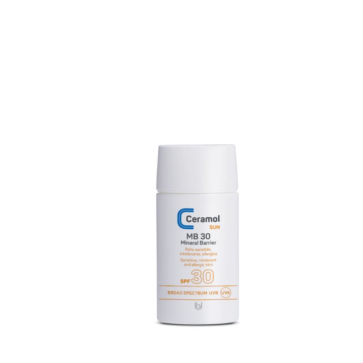 Ceramol Sun MB 30 Mineral Barrier - Fluido solare ad alta persistenza - 50 ml