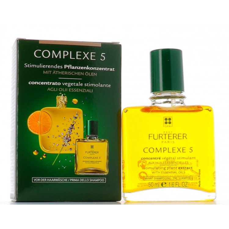 Complexe 5 Concentrato Vegetale Stimolante - Trattamento tonificante pre shampoo - 50 ml
