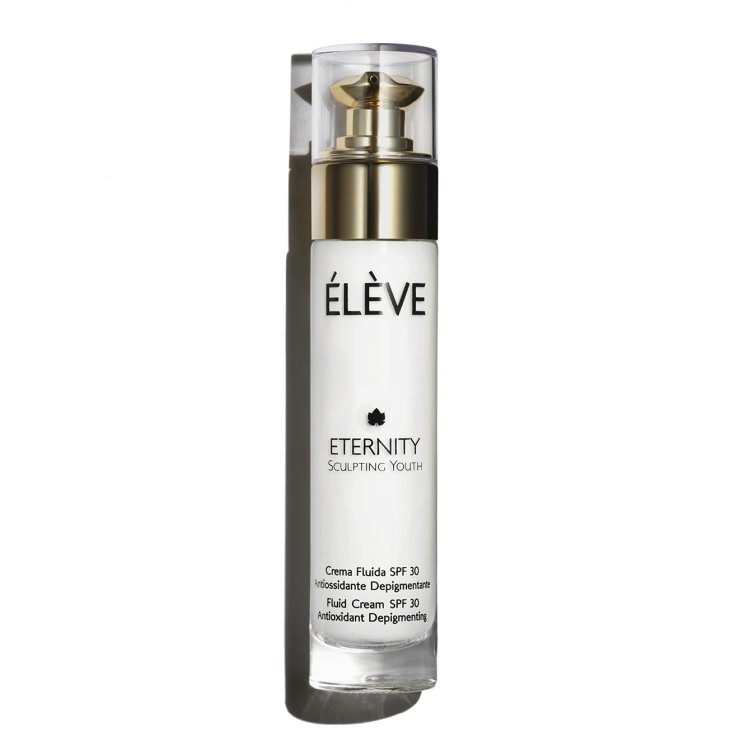 Eleve Eternity Crema Fluida Antiossidante Depigmentante SPF30 - Crema viso antietà per macchie cutanee - 50 ml