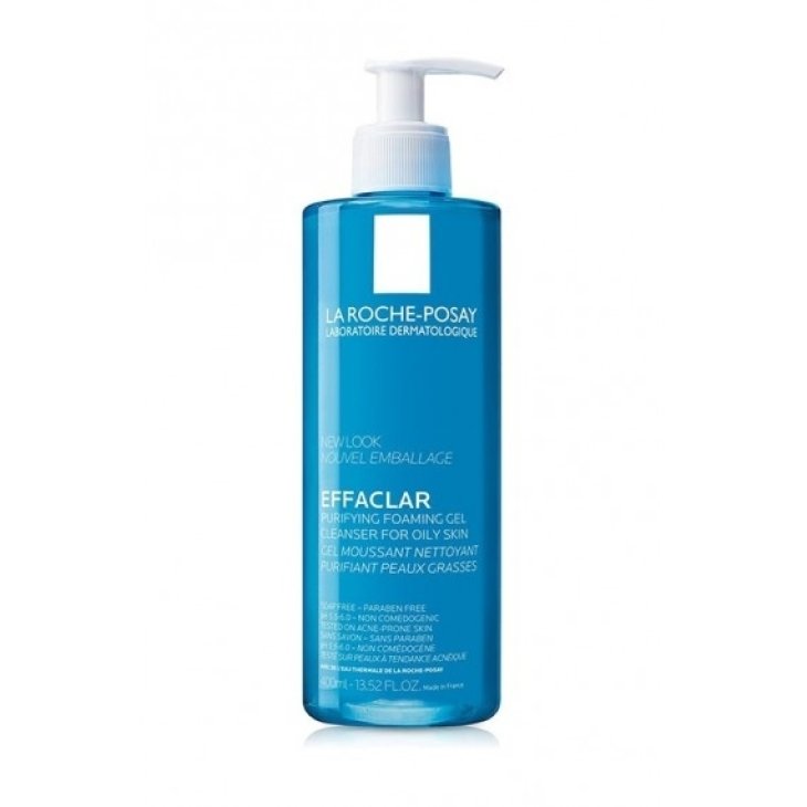 Effaclar Gel Moussant Gel Detergente Viso Purificante 400 ml