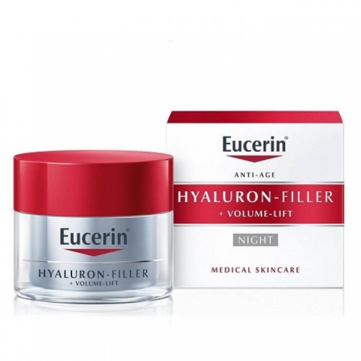Eucerin Hyaluron Filler + Volume Lift Crema Notte - Crema viso notte - 50 ml