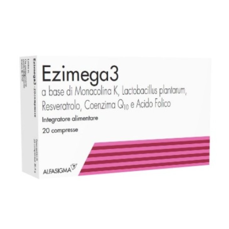 Ezimega 3 - Integratore per il benessere cardiovascolare - 20 compresse