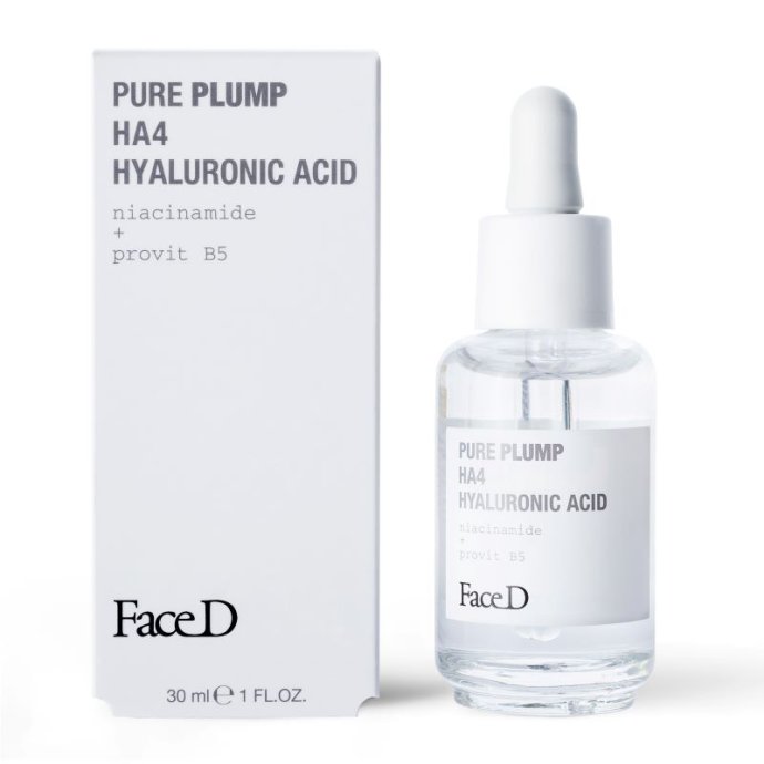 FaceD Pure Plump HA4 Hyaluronic Acid - Effetto idratante e rimpolpante - 30 ml