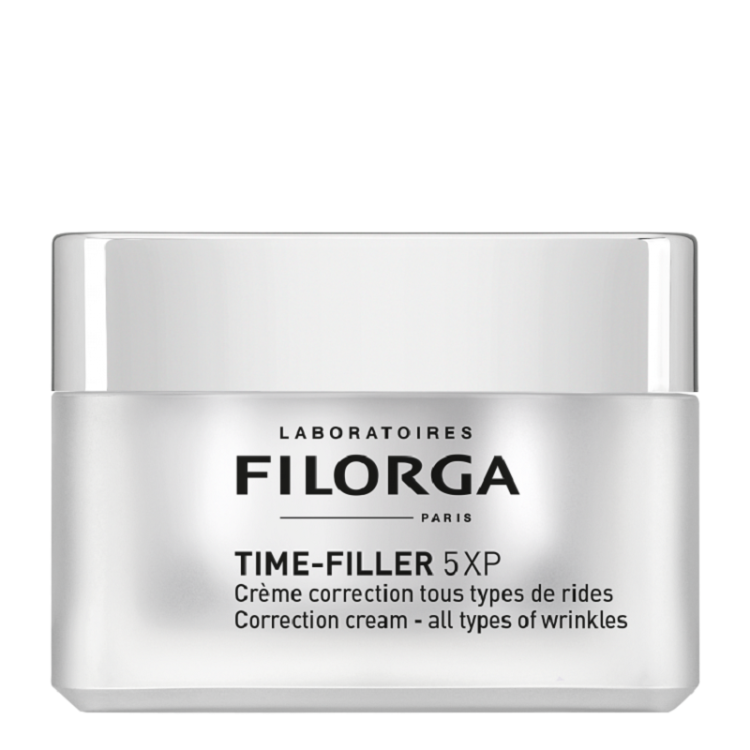 Filorga Time Filler 5 Xp Crema - Crema correttiva per 5 tipi di rughe di viso e collo - 50 ml