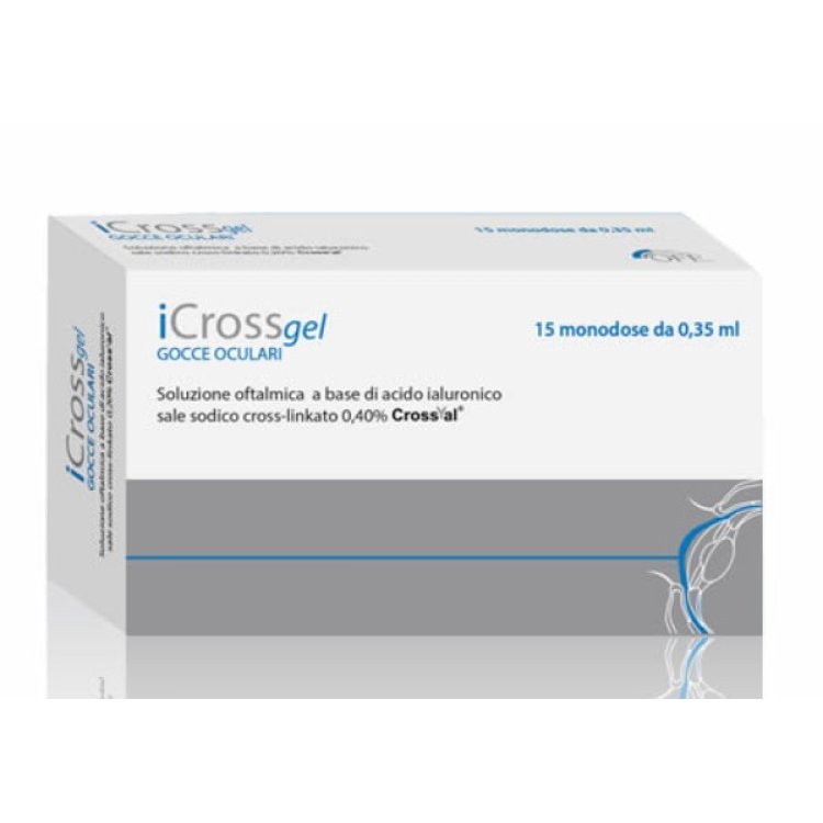 ICROSS Gel Gocce Oculari - 15 Oftioli Monodose da 0,35 ml 