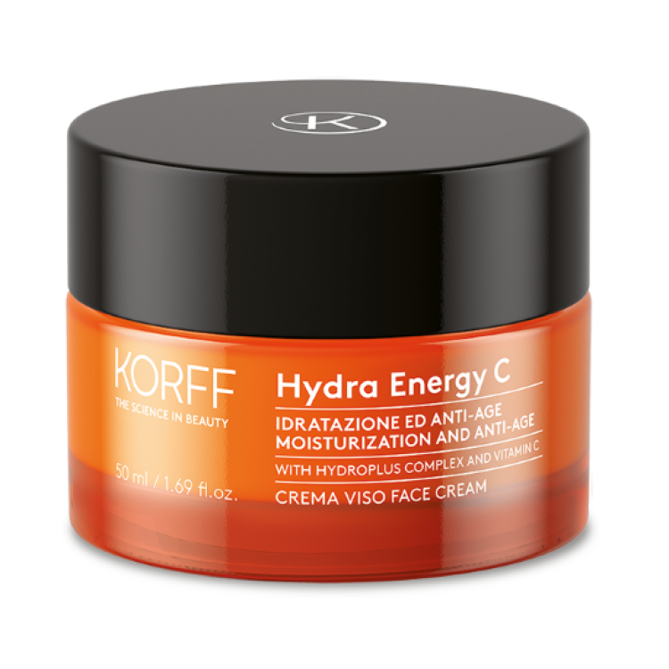 Korff Hydra Energy C Crema Viso - Crema viso per pelle secca e molto secca - 50 ml