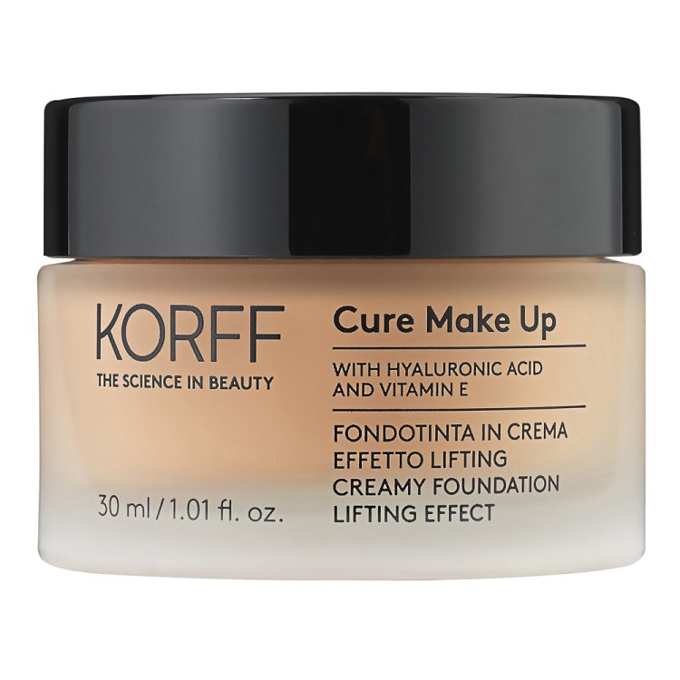 Korff Make Up Fondotinta in Crema Effetto Lifting 02 - Fondotinta illuminante in crema - Colore 02 - 30 ml
