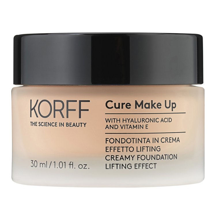 Korff Make Up Fondotinta in Crema Effetto Lifting 04 - Fondotinta illuminante in crema - Colore 04 - 30 ml