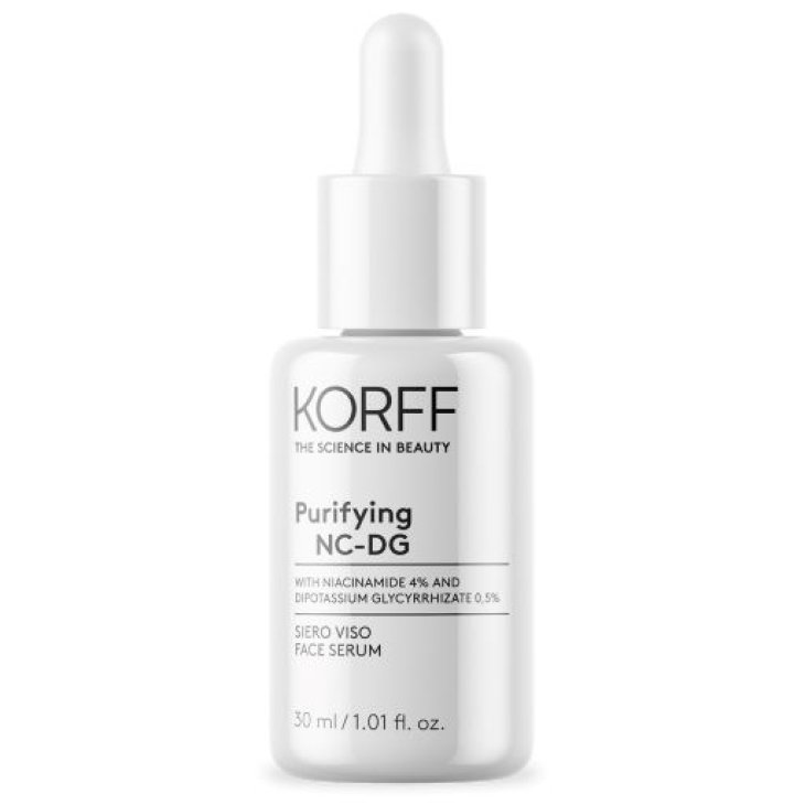 Korff Purifying NC-DG Siero Viso - Effetto purificante ed opacizzante - 30 ml