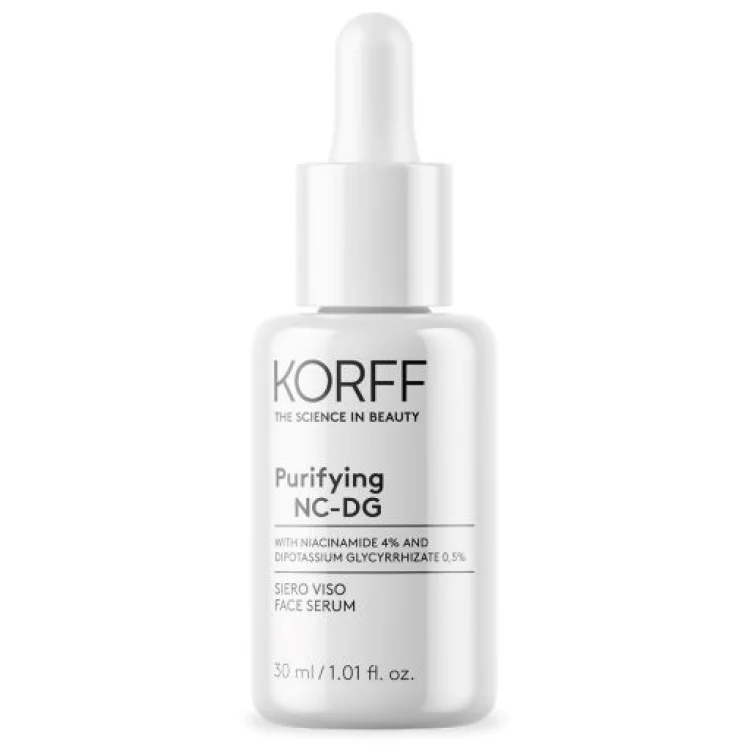 Korff Purifying NC-DG Siero Viso - Effetto purificante ed opacizzante - 30 ml