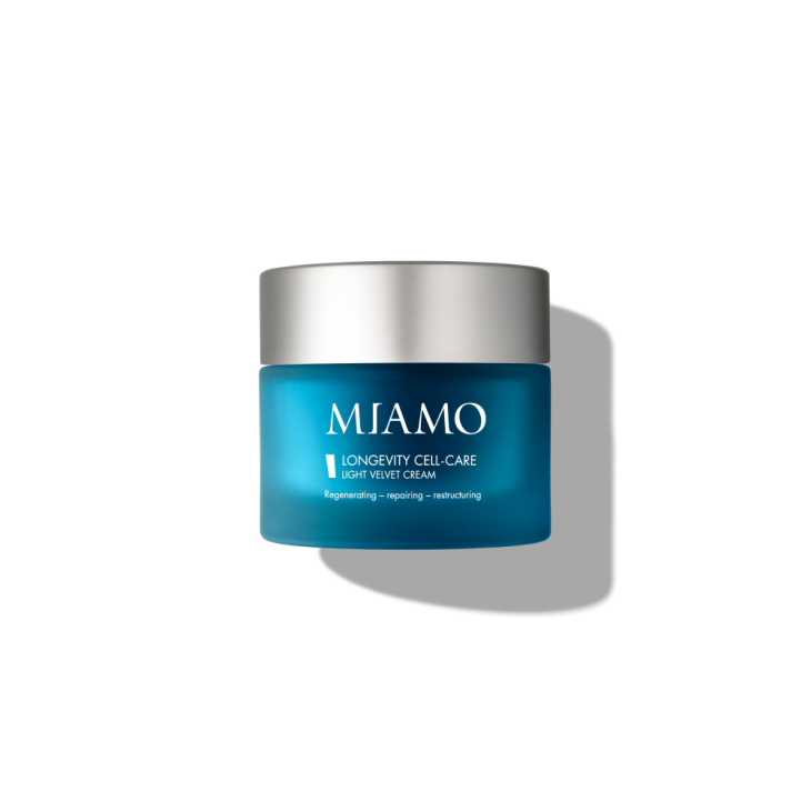 Miamo Longevity Cell Care Light Velvet Cream - Crema viso antietà rigenerante per pelle normale e grassa - 50 ml