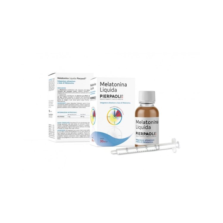 Melatonina Liquida Pierpaoli - Integratore per insonnia - 30 ml