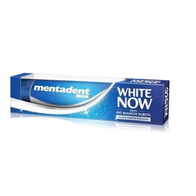 Mentadent Dentifricio White Now - Effetto sbiancante - 75 ml