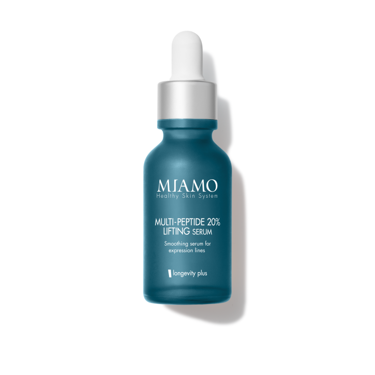 Miamo Longevity Plus Multi-Peptide 20% Lifting Serum - Siero viso anti-rughe effetto tensore - 30 ml