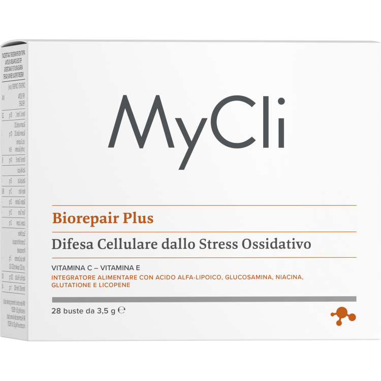 MyCli Biorepir Plus - Integratore Alimentare Antiossidante - 28 Bustine