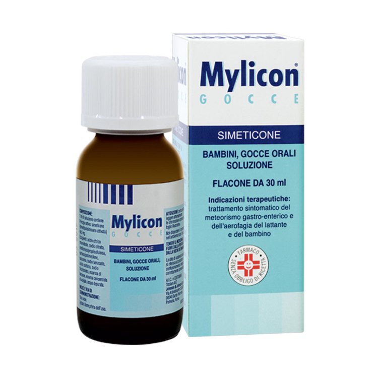 Mylicon Gocce Bambini - Simeticone per il meteorismo dei bambini - 30 ml