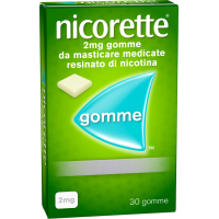 Nicorette Gomme da Masticare - Utili per smettere di fumare - Gusto classico - 30 gomme 2 mg