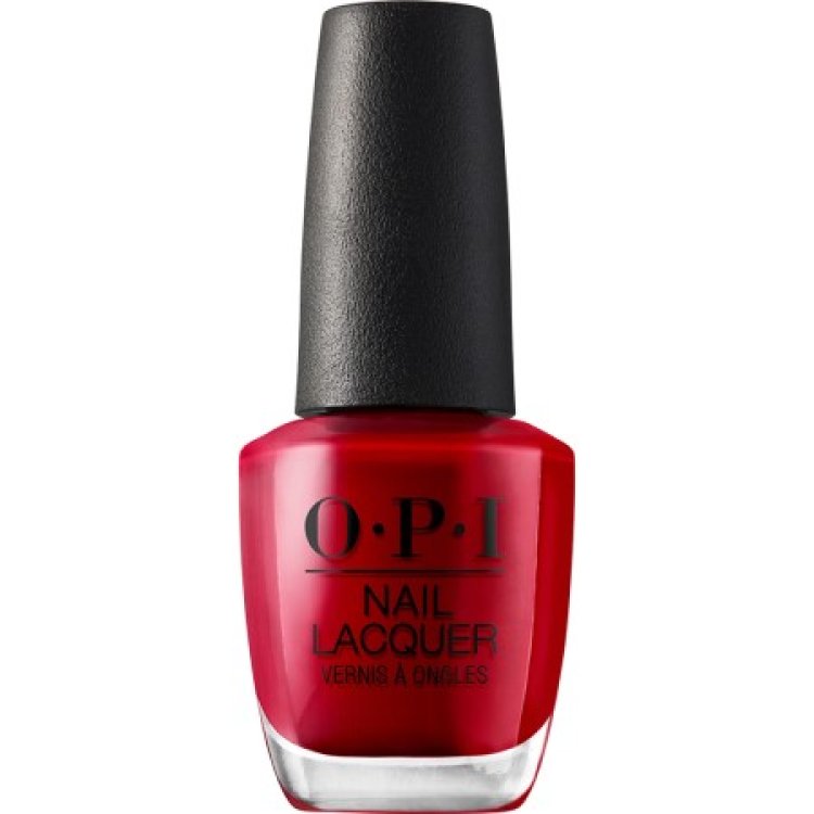 Opi Smalto Nail Laquer A70 Red Hot Rio - Smalto per unghie ultra resistente e brillante