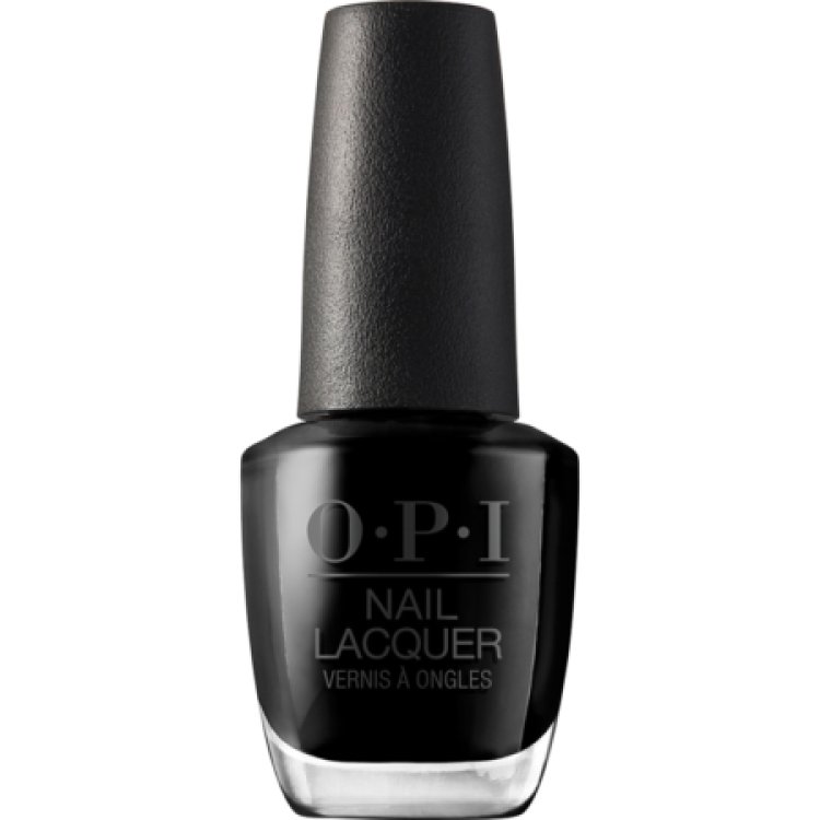 Opi Smalto Nail Laquer T02 Lady In Black - Smalto per unghie ultra resistente e brillante