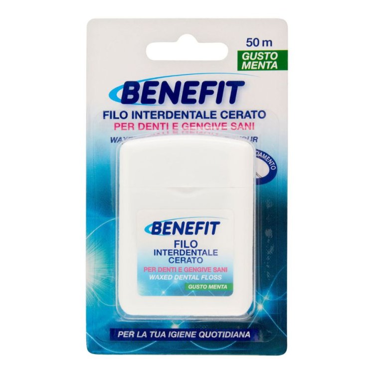 Benefit Filo Interdentale Cerato Menta 50 mt Benefit Filo Interdentale Cerato Menta 50 mt