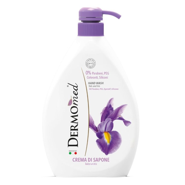 DermoMed Crema di Sapone Talco e Iris per Idratazione 1000ml