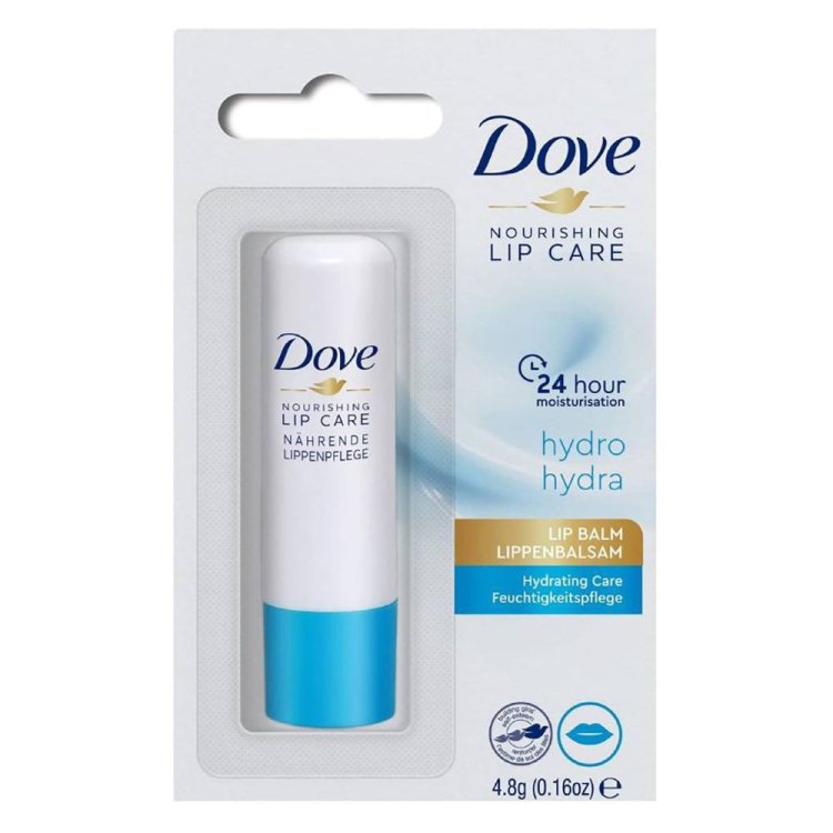 Dove Hydro Balsamo Labbra Idratante con Burro di Karité 4.8g