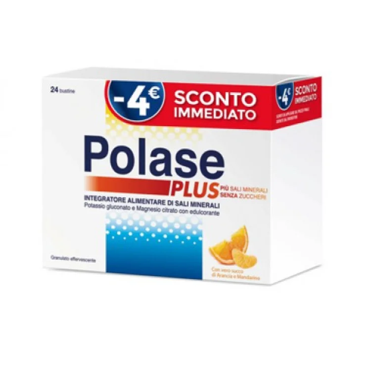 Polase Plus - Integratore alimentare per stanchezza fisica - 24 buste