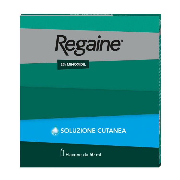 Regaine 2% - Soluzione cutanea per l'alopecia androgenica - Flacone 60 ml