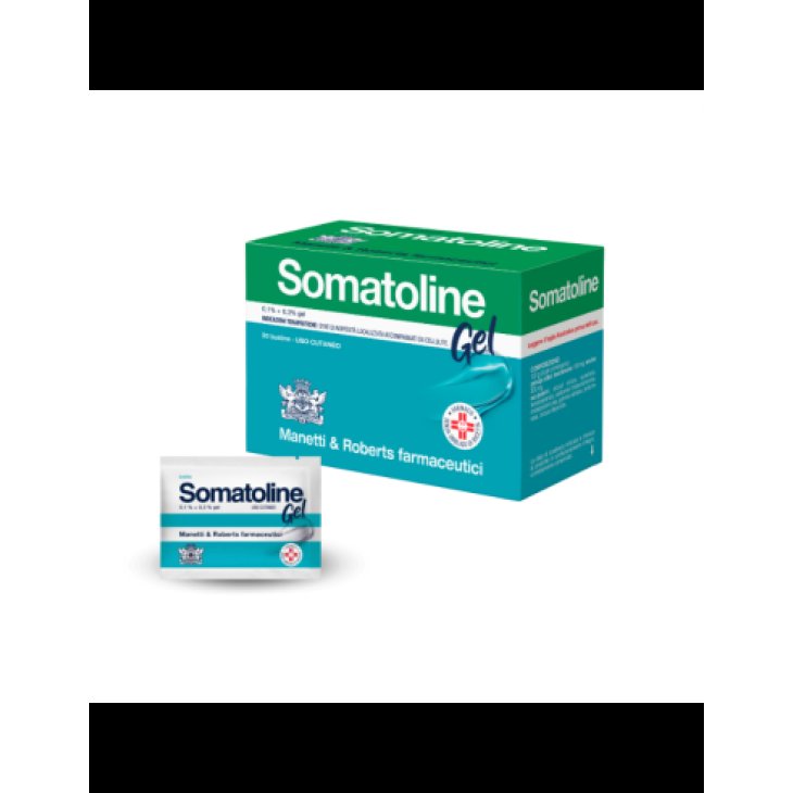 Somatoline Gel - Trattamento anticellulite - Nuova formula in gel - 30 buste